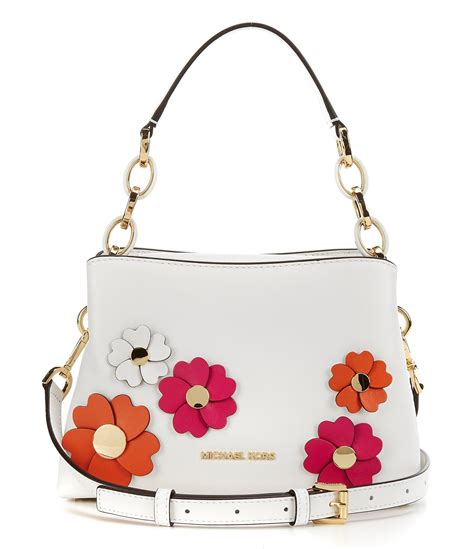 buy michael kors floral handbag|Michael Kors white floral bag.